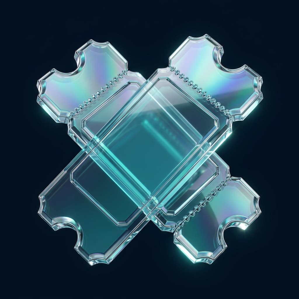 3D ticket illustration