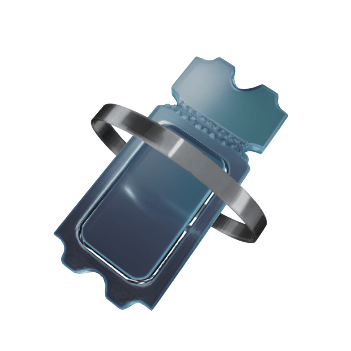 3D ticket illustration